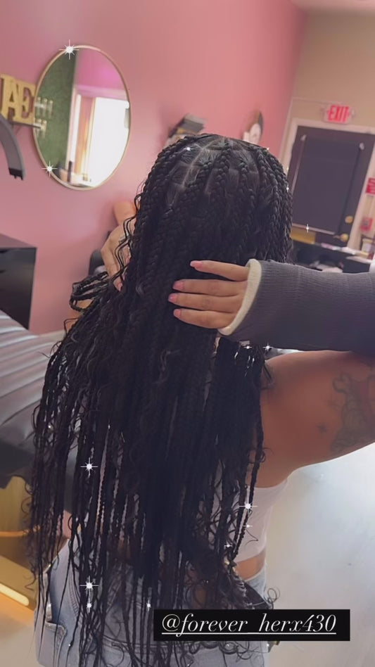 Medium Bohemian Knotless