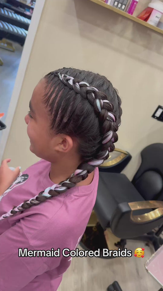2 French Braids (Hair Included)
