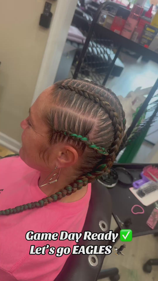 2 French Braids (Hair Included)